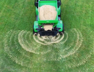 TurfTime Towable Topdresser | GT-100 Series | Hopper Size 76