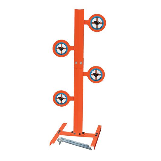 Do All Traps Handgun Dueling Tree | 12" Wide | Length 37" | 4-Target Reactive System