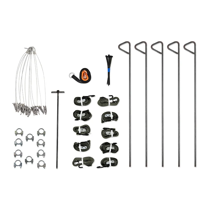 Pig Brig Portable Multi-Catch Wild Hog Trap | Size 20' | Double-Wall Hog Trap Net | Multi-Catch Wild Boar Control