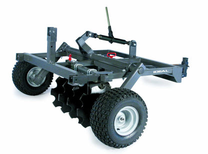 Wildlife Farming UTV Disc Soil Prep | 5′ Working Width | Disc Harrow, Flip Disc & Combo Cultipacker | 18–45 HP | For ATVs, UTVs & Small Tractors