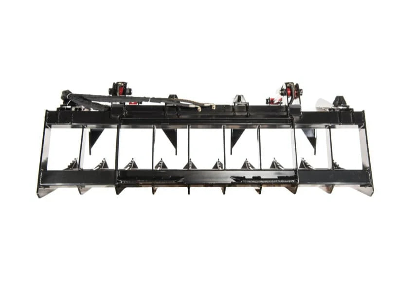 McLaren Industries Heavy Duty Root Grapple Bucket | Width 66", 78", 84" | 15-25 GPM | For Skid Steers