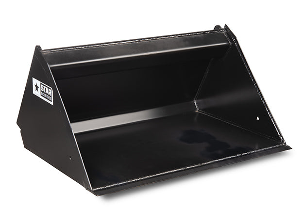 Star Industries Lo‑Pro Dirt Buckets | Width 34" - 48" | 10–20 GPM | For Mini Skid Steers