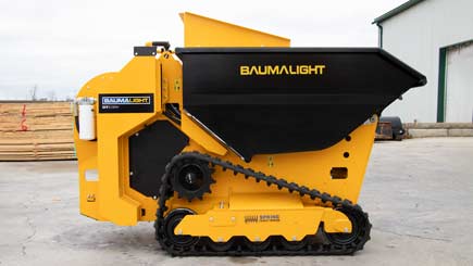 Baumalight Mini Dumper | Model DT515RH | Tracked | 22.1 HP Honda GX690 | 0.5 yd³ Liquid Capacity | 35.8" Width