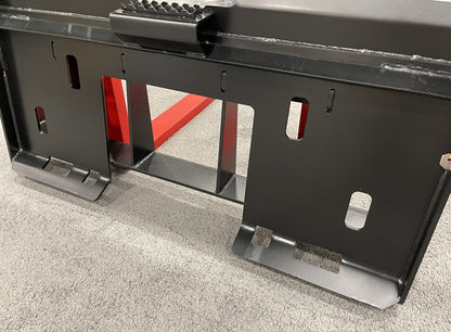 Star Industries Fork Frame | Model 110WT-ITA To 110EC-ITA | Width 30.5" To 46" | 3,700 To 5,500 lbs | 8 To 30+ GPM | For Skid Steer Quick-Tach