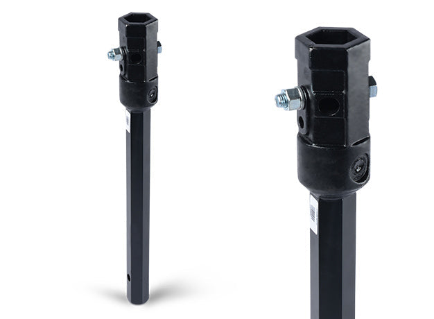 Star Industries Auger Adapters & Extensions | Shaft Extension 24" - 72" | 10–35 GPM | For Skid Steers