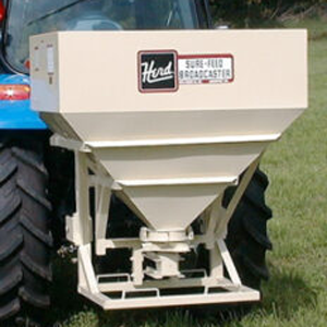 HERD Broadcast Seeder & Spreader | Model 2440-3Pt | Capacity 32 Bushels | Horsepower 55-65 HP | For Tractors