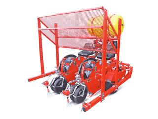 Checchi & Magli Smart Wolf Transplanter | SmartWolf+SeedPro 1-6 Rows | Frame Width 79"-158" | 40–100 HP | For Tractors