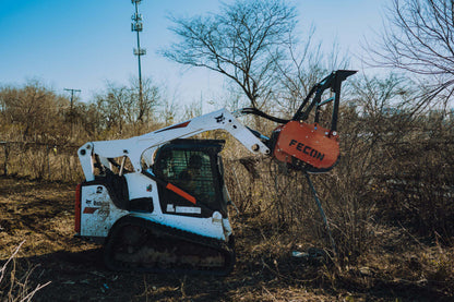 Fecon Bull Hog High Flow Mulching Head | Model BH62SS, BH74SS & BH85SS | Width 50" To 72" | 30–50 GPM | For Skid Steer & Compact Track Loader