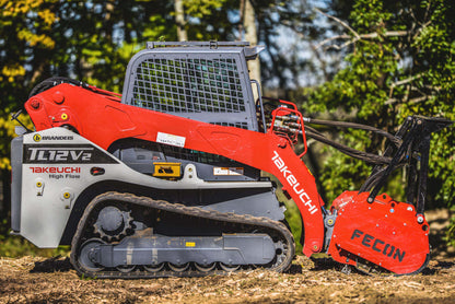 Fecon Bull Hog High Flow Mulching Head | Model BH62SS, BH74SS & BH85SS | Width 50" To 72" | 30–50 GPM | For Skid Steer & Compact Track Loader