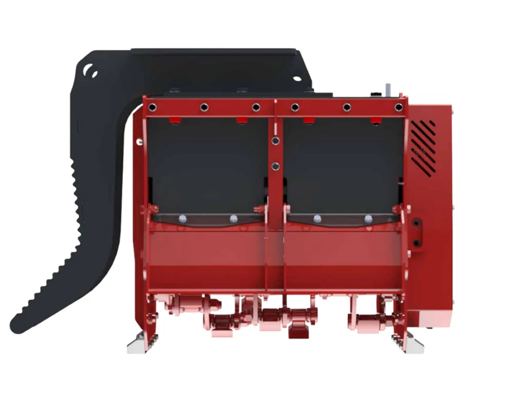 Mongo Attachments High Inertia+ Mulcher | Model MHIP70 | Size 27" | 12 GPM | 3.5 Ton | For Mini Excavators
