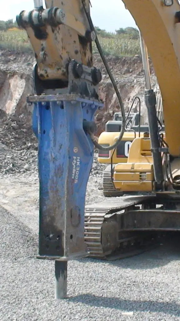 HydroRam Premium Series Hydraulic Hammers (HK230S, HK300S & HK580S) | Overall Length 112.3", 129.4" & 149.8" | For 22 - 71.5 Ton Excavators
