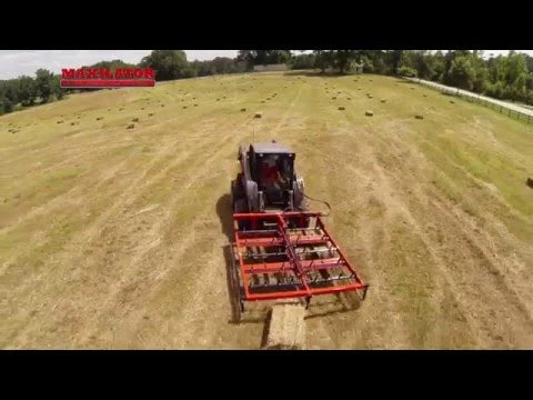 Northstar Attachments Bale Accumulator SSL | Model NXE-SS | 10 Bale Capacity | 14" x 18" Bales | 10–15 GPM | For Skid Steers