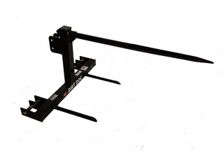 Dirt Dog 3-PT Bale Spear Cat. 1 & 2 | Overall Width 39" | 25-45 HP For Tractor