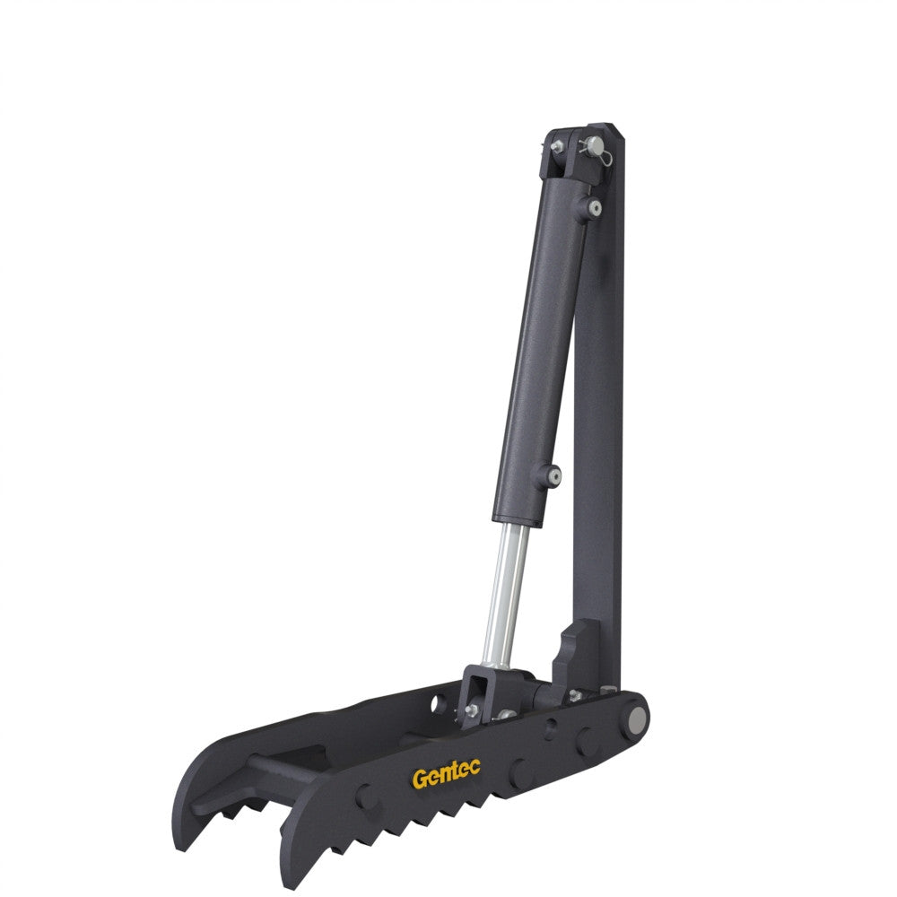 Gentec Equipment Hydraulic Weld-On Thumb | Model HT618 | Size 6"x18" | Machine Size 1.5-3.9 Tons | For Excavators