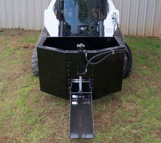 Loflin Fabrication Hydraulic Concrete Bucket | Capacity 5/8 Cubic Yard | For Skid Steer