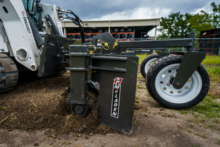 McLaren Industries Hydraulic Power Rake | Model 60X833X74 & 60X833X90 | Width 72" & 90" | 16 To 26 GPM | For Skid Steer