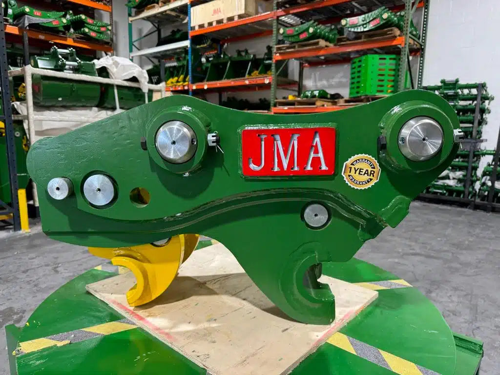 JMA Attachments Hydraulic Quick Coupler | Pin Size 65mm | Carrier Weight 10 – 15 Tons | For Excavators