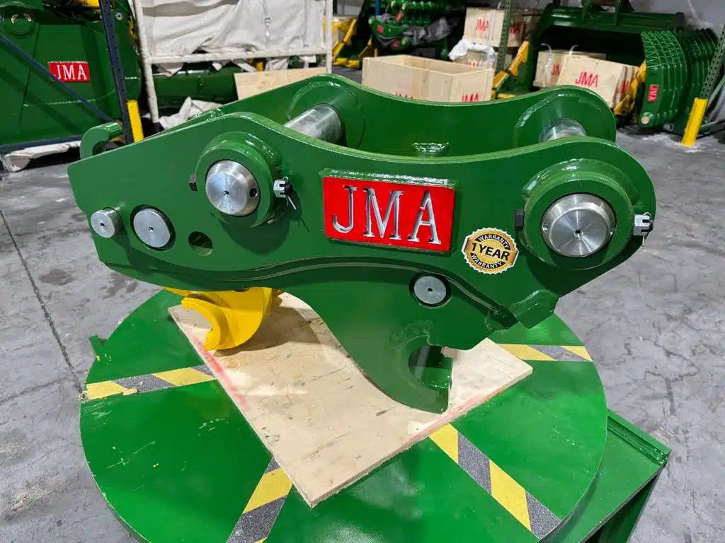 JMA Attachments Hydraulic Quick Coupler | Pin Size 65mm | Carrier Weight 10 – 15 Tons | For Excavators