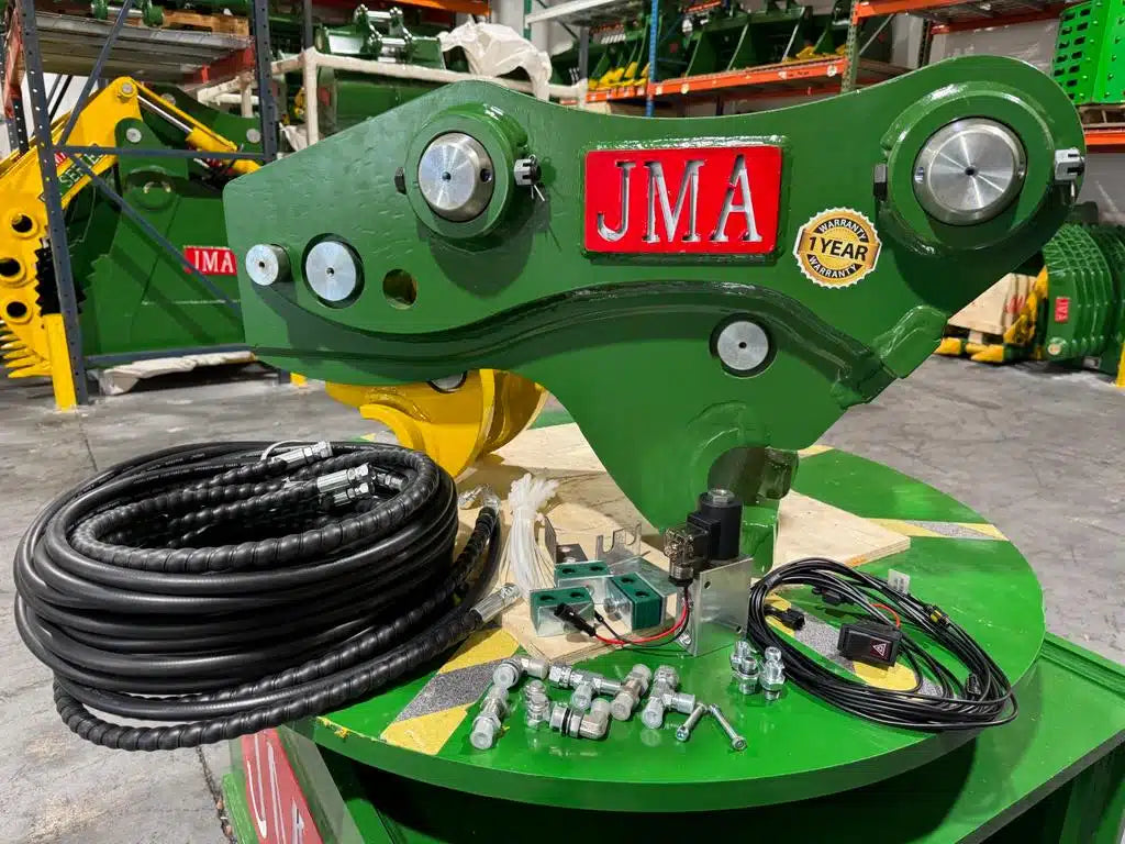 JMA Attachments Hydraulic Quick Coupler | Pin Size 65mm | Carrier Weight 10 – 15 Tons | For Excavators