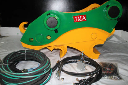 JMA Attachments Hydraulic Quick Coupler | Pin Size 110mm V 100mm | Carrier Weight 33 – 55 Tons | For Excavators