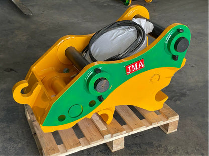 JMA Attachments Hydraulic Quick Coupler | Pin Size 110mm V 100mm | Carrier Weight 33 – 55 Tons | For Excavators