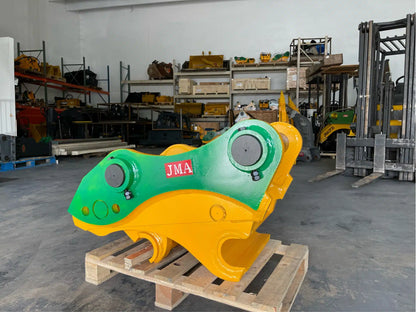 JMA Attachments Hydraulic Quick Coupler | Pin Size 110mm V 100mm | Carrier Weight 33 – 55 Tons | For Excavators