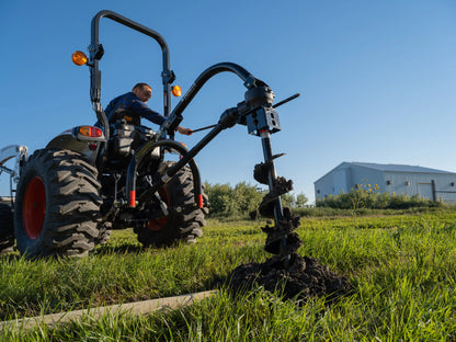 Ignite Attachments 3-Point Auger & Post Hole Digger | 6"/9"/12" Bits | Up to 12-Inch Diameter | 20-45 HP | For Tractors