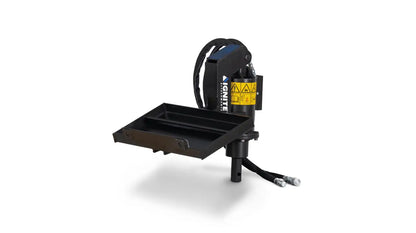 Ignite Attachments Mini Auger | Model 100PH | Overall Width 25" | Max Auger Bit Diameter 24" | Hydraulic Flow 15 GPM | For Mini Skid Steers