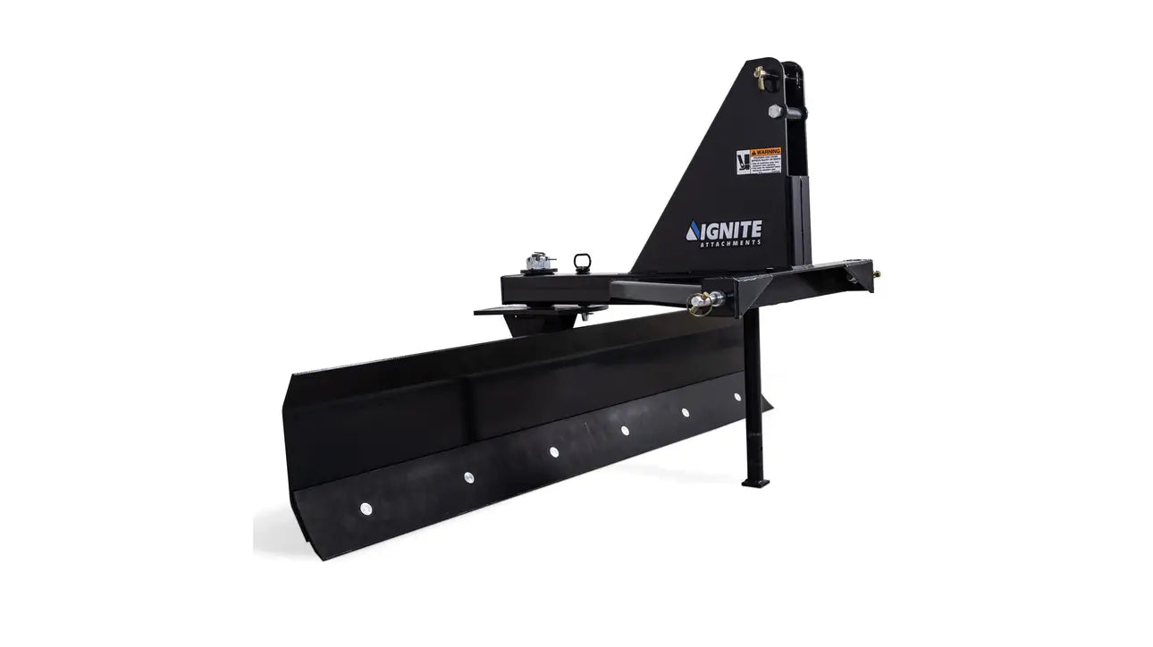 Ignite Attachments 3-Point Blade Box | Blade Width 84" | Blade Height 15" | Horsepower 25-55 HP | For Tractors