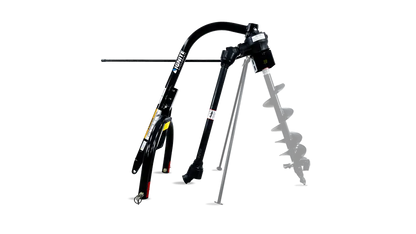Ignite Attachments 3-Point Auger & Post Hole Digger | 6"/9"/12" Bits | Up to 12-Inch Diameter | Horsepower 20-45 HP | For Tractors