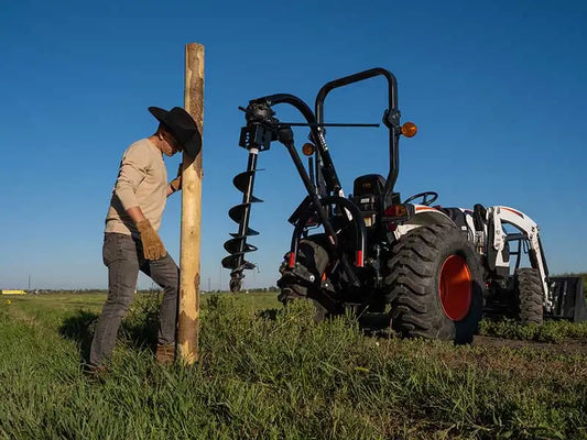 Ignite Attachments 3-Point Auger & Post Hole Digger | 6"/9"/12" Bits | Up to 12-Inch Diameter | 20-45 HP | For Tractors