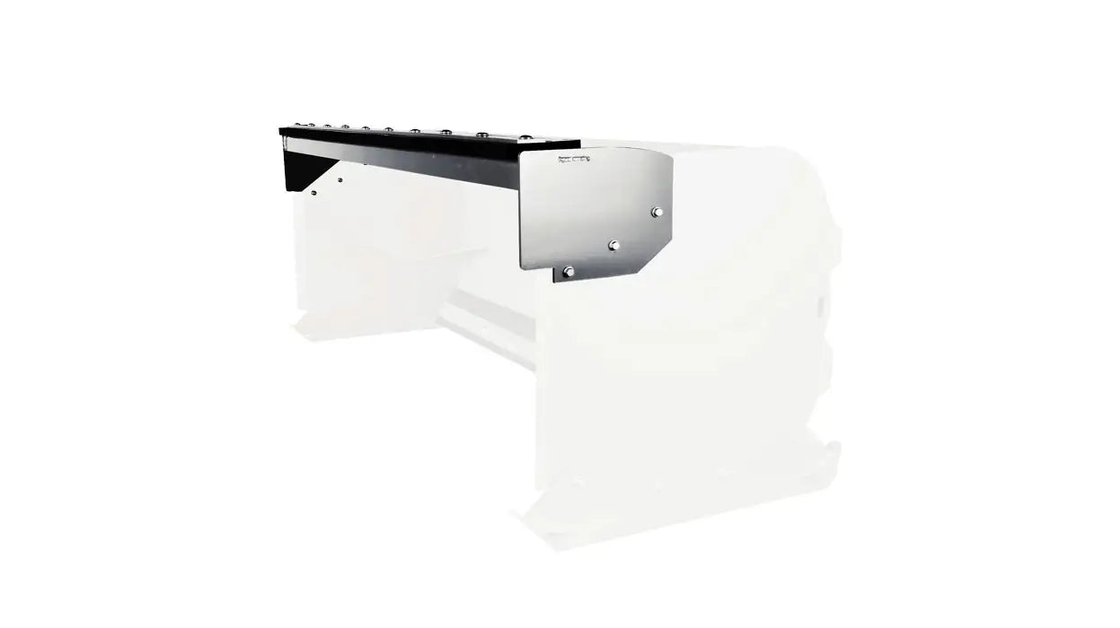 Ignite Attachments Universal Quick Attach Snow Pusher | Working Width 69” | Hydraulic Flow 30-60 GPM | For Skid Steers