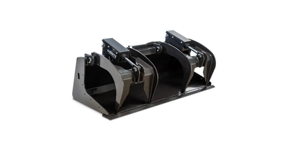 Ignite Attachments Bucket Grapple | Overall Width 62" | Grapple Opening 34.5" | Hydraulic Flow 15–25 GPM | For Skid Steers
