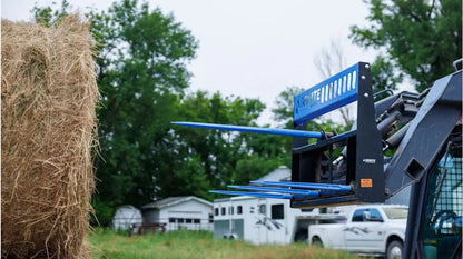 Ignite Attachments Combo Bale Spear | SKU 46895918 | Width 45" | Oil Flow Range 15–25 GPM | For Skid‑Steer Loaders