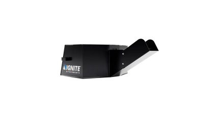 Ignite Attachments Concrete Chute Bucket | Width 50.5" | Capacity 2/3 yd | Hydraulic Flow Range 13–25 GPM | For Skid Steers