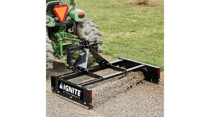 Ignite Attachments 3PT Land Grader | SKU 7523475 | Width 72" | Horsepower 35–50 HP | For Tractors