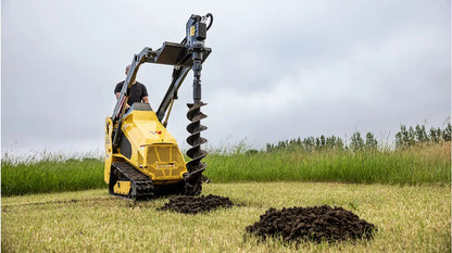 Ignite Attachments Mini Auger | Model 100PH | Overall Width 25" | Max Auger Bit Diameter 24" | Hydraulic Flow 15 GPM | For Mini Skid Steers
