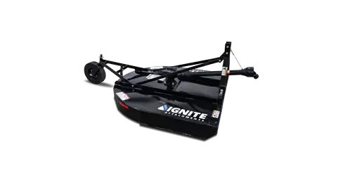 Ignite Attachments 3-Point Rotary Cutter | Cutting Width 60" | Overall Length 86" | Horsepower 20-50 HP | For Tractors