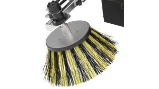 Ignite Attachments Gutter Brush Accessory | Hydraulic Motor 160cc | For 72" & 84" Sweeper Buckets