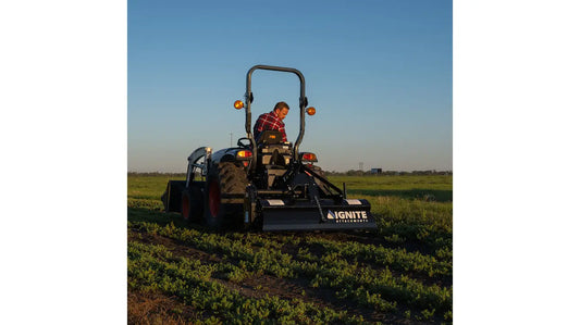 Ignite Attachments 3-Point Tiller | Working Width 59" | Max Tilling Depth 7" | Horsepower 25–50 HP | For Tractors
