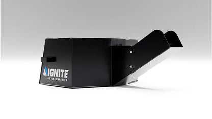 Ignite Attachments Concrete Chute Bucket | Width 50.5" | Capacity 2/3 yd | Hydraulic Flow Range 13–25 GPM | For Skid Steers
