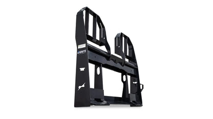 Ignite Attachments 4K Heavy Duty Pallet Fork Frame | Width 45.1" | SKU  7494774‑PF4K451 | Oil Flow 15-40 GPM | For Skid‑Steer/CTL