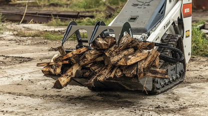 Ignite Attachments Mini Bucket Grapple | Width 36" | Hydraulic Horsepower 7–15 HP | Hydraulic Flow 5–15 GPM | For Mini Track Loaders