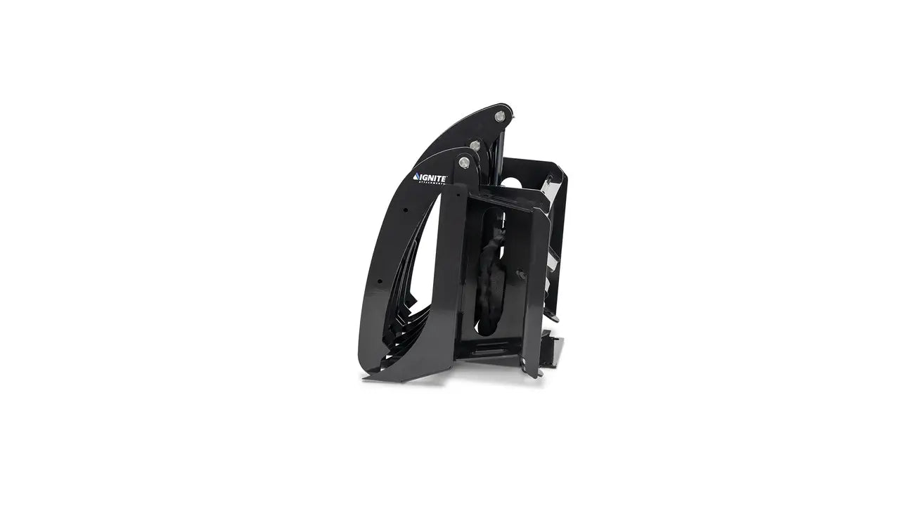 Ignite Attachments Mini Rake Grapple | Width 36" | Horsepower 20–30 HP | Hydraulic Flow 5–15 GPM | For Mini Track Loaders