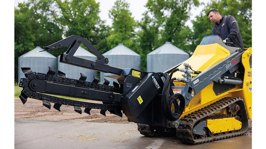 Ignite Attachments Mini Trencher | Depth 36" x Width 6" | Hydraulic Flow 8–15 GPM | Mini Skid Steers