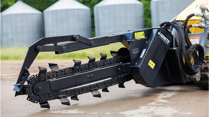 Ignite Attachments Mini Trencher | Depth 36" x Width 6" | Hydraulic Flow 8–15 GPM | Mini Skid Steers