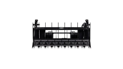 Ignite Attachments Rake Grapple | Working Width 66" | Overall Height 37.2" | Hydraulic Flow 12-16 GPM | For Skid Steers