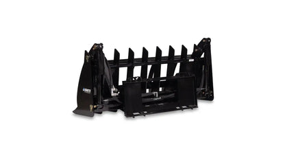 Ignite Attachments Rake Grapple | Working Width 66" | Overall Height 37.2" | Hydraulic Flow 12-16 GPM | For Skid Steers