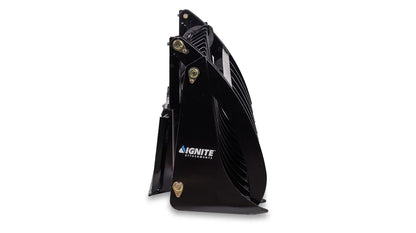 Ignite Attachments Rake Grapple | Working Width 66" | Overall Height 37.2" | Hydraulic Flow 12-16 GPM | For Skid Steers