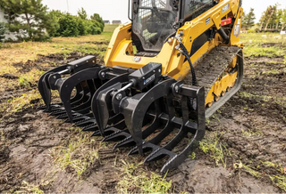 Ignite Attachments Root Grapple | Working Width 60.4" | Grapple Opening 31.5" | Hydraulic Flow 15-25 GPM | For Skid Steer